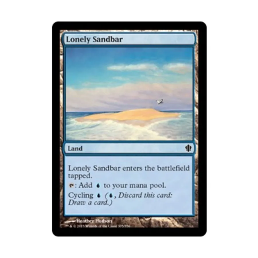 CCG Одинокая песчаная коса (клавиша C), MTG - Commander 2013
CCG Одинокая песчаная коса (клавиша C), MTG - Commander 2013