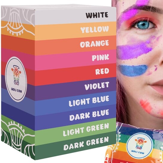 Цветной порошок, Фестиваль, набор из 10 шт. ИСО ТРЕЙД Holi Cow
Цветной порошок, Фестиваль, набор из 10 шт. ИСО ТРЕЙД Holi Cow