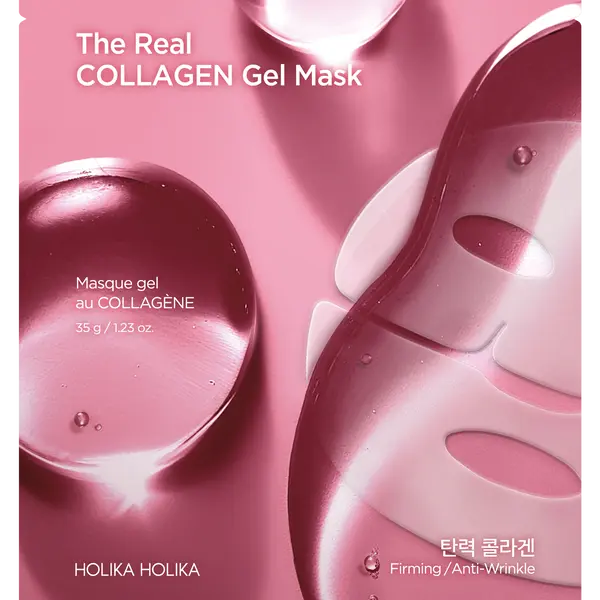 Гидрогелевая ночная маска, повышающая эластичность, 35 г Holika Holika The real gel mask collagen
Гидрогелевая ночная маска, повышающая эластичность, 35 г Holika Holika The real gel mask collagen