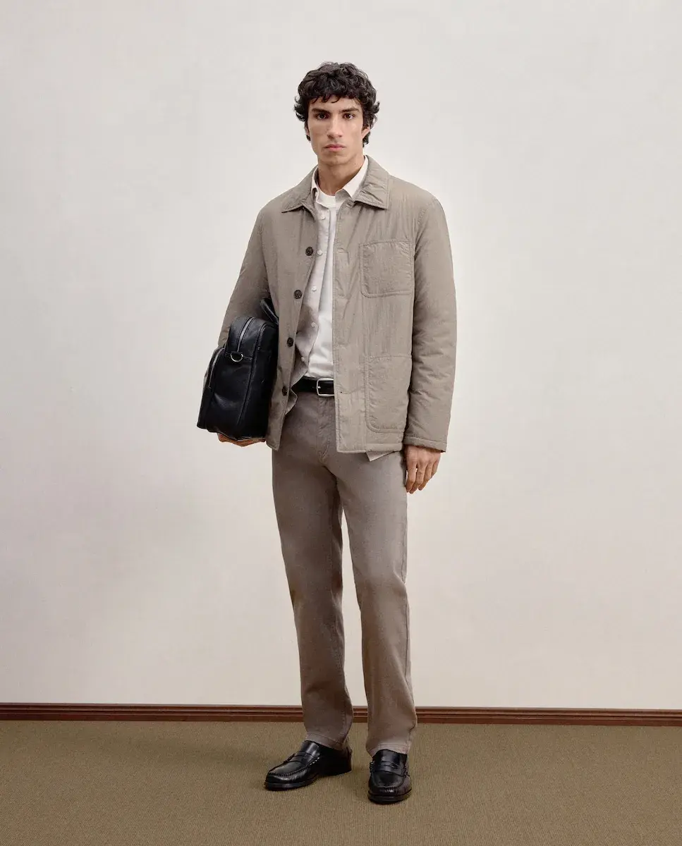 Мужские спортивные брюки с пятью карманами из хлопкового трикотажа Dustin, светло-коричневый
Мужские спортивные брюки с пятью карманами из хлопкового трикотажа Dustin, светло-коричневый