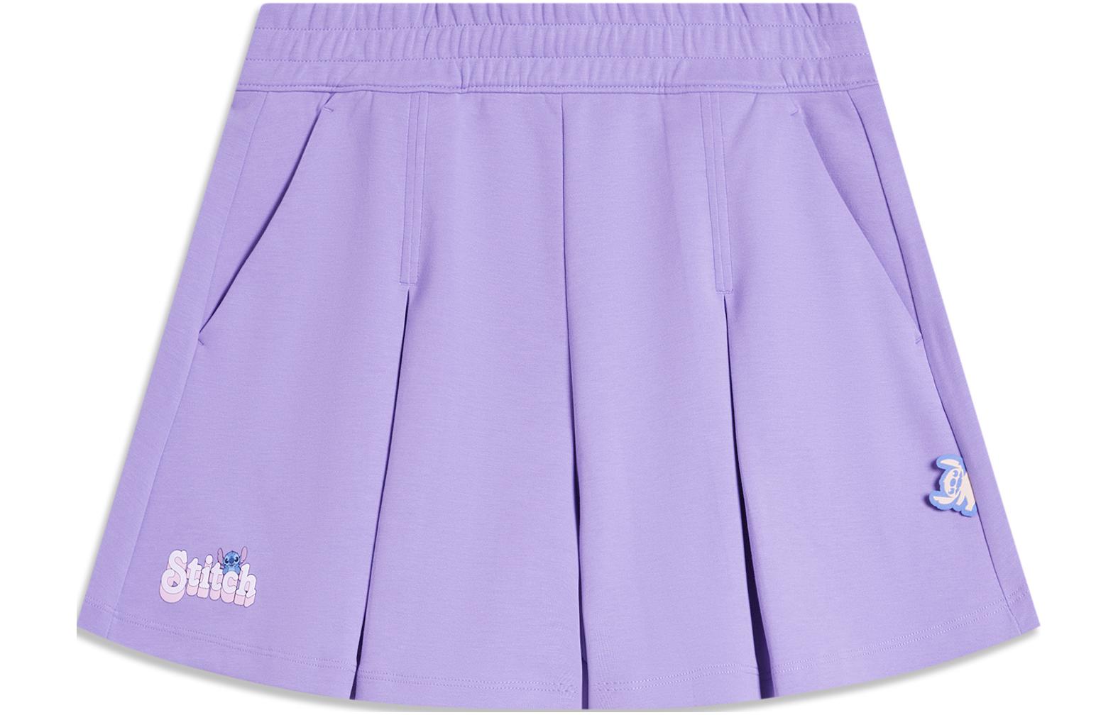 LINING Повседневная короткая юбка Disney Women's Light Iris Purple
LINING Повседневная короткая юбка Disney Women's Light Iris Purple