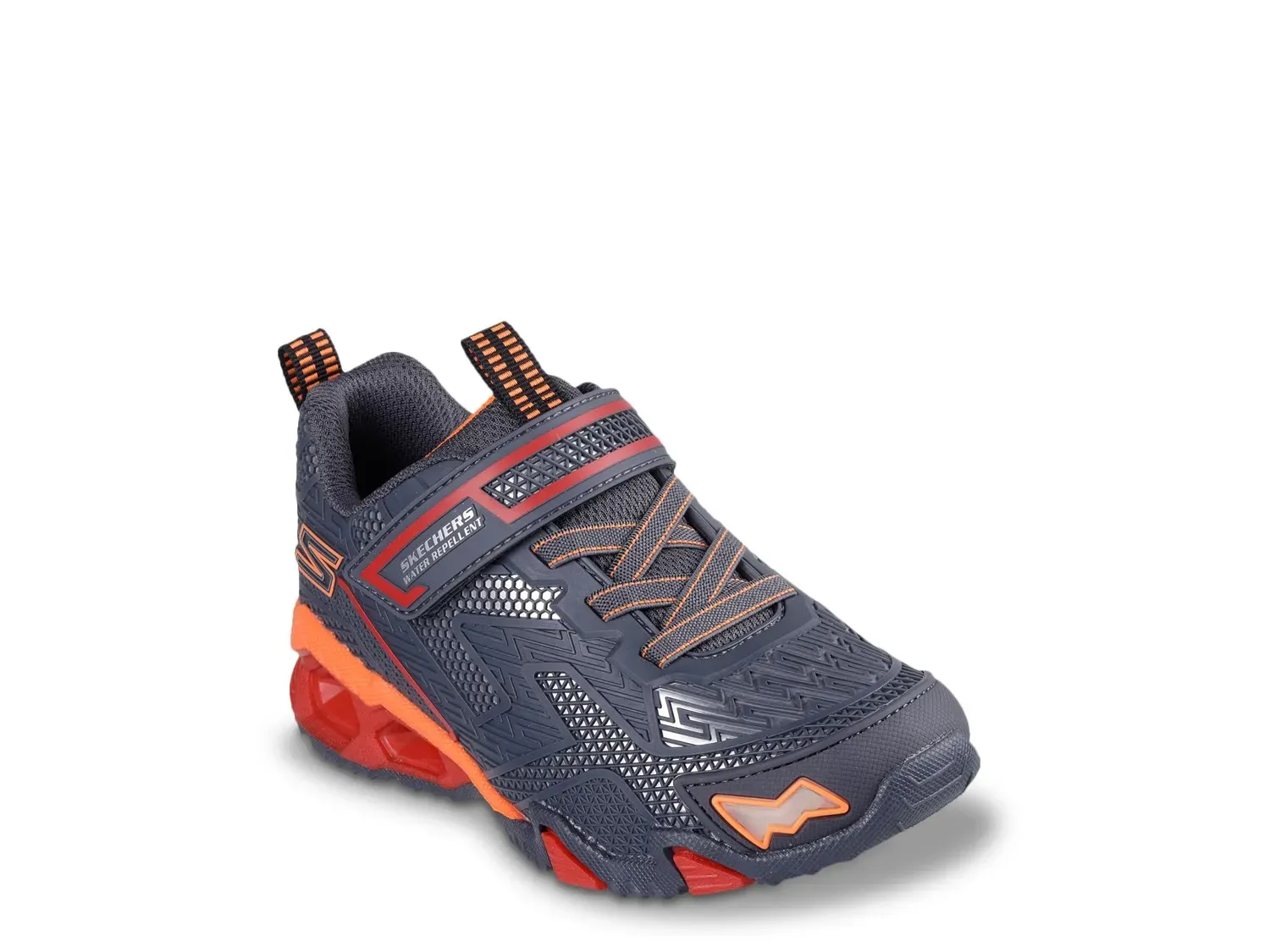 Кроссовки Skechers S-Lights Hydro Lights Heat-Tread Light-Up — детские, серые/оранжевые
Кроссовки Skechers S-Lights Hydro Lights Heat-Tread Light-Up — детские, серые/оранжевые