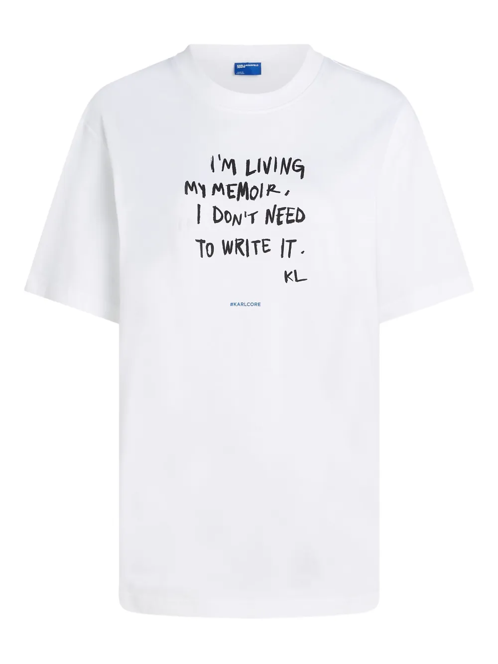 Футболка из органического хлопка с надписью Karl Lagerfeld Jeans, белый
Футболка из органического хлопка с надписью Karl Lagerfeld Jeans, белый