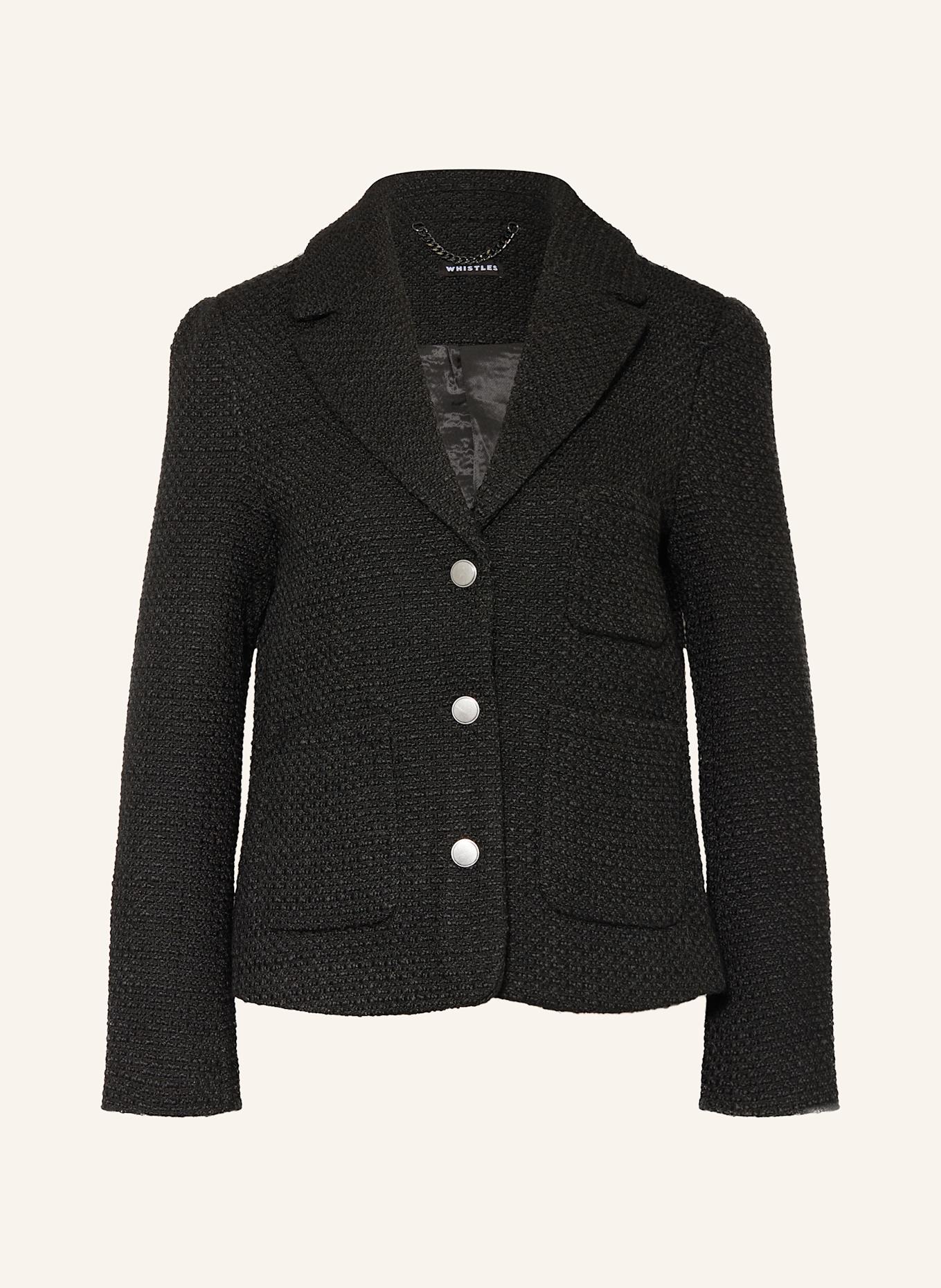 Твидовый блейзер Whistles, черный
Твидовый блейзер Whistles, черный