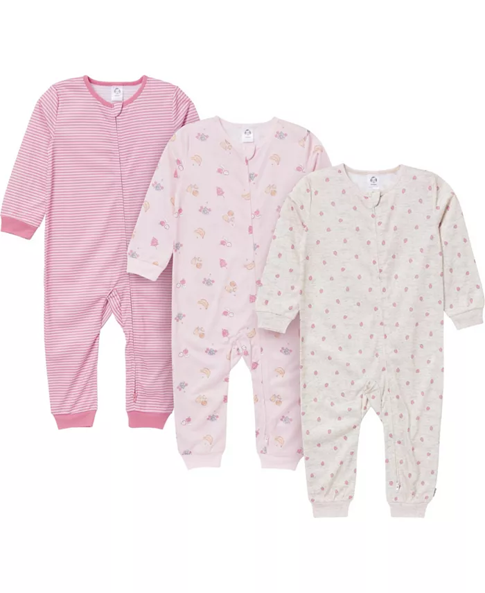 Пижама без ножек для девочек с обратной молнией, 3 шт Gerber, розовый
Пижама без ножек для девочек с обратной молнией, 3 шт Gerber, розовый