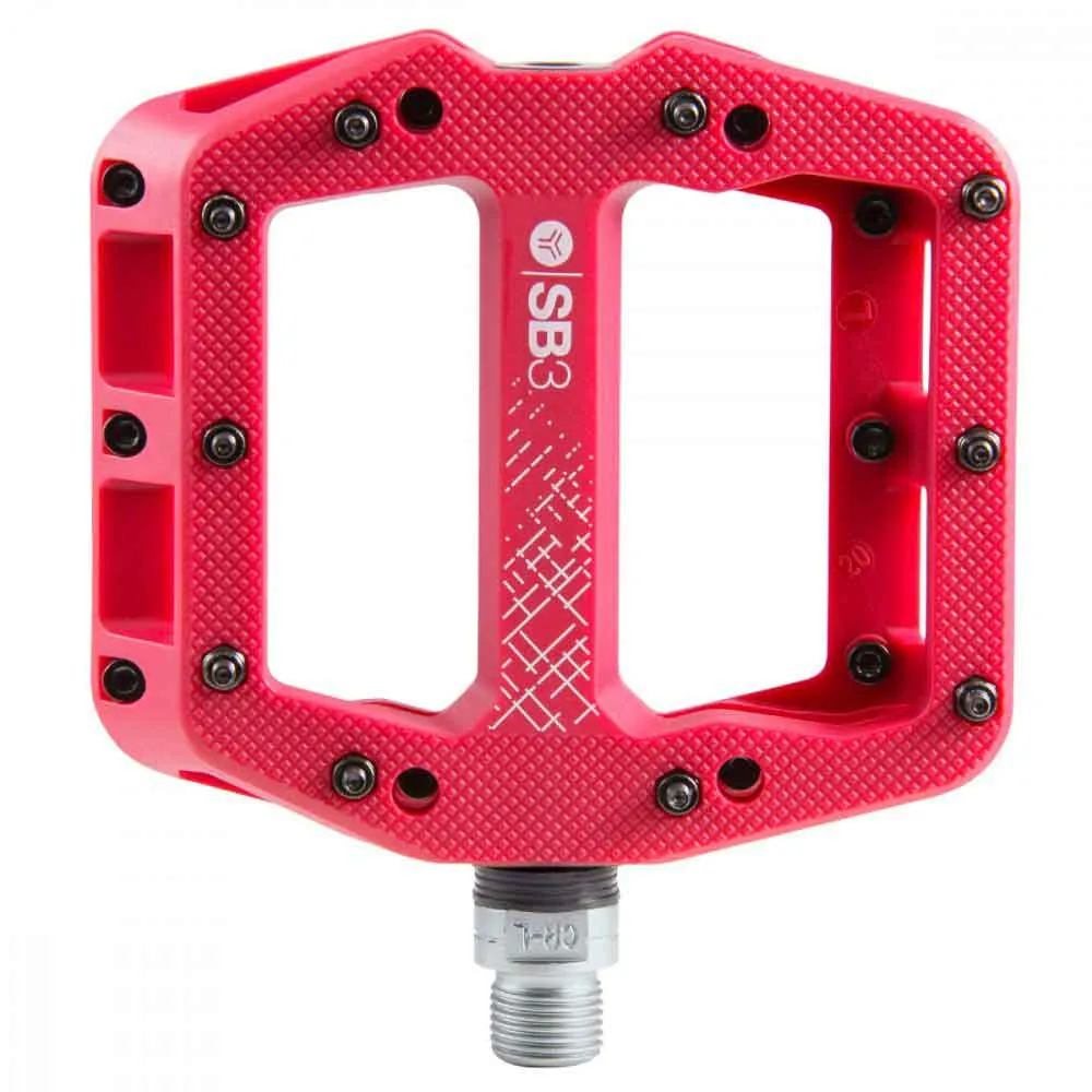 Педали Sb3 Kroma Composite, красный
Педали Sb3 Kroma Composite, красный