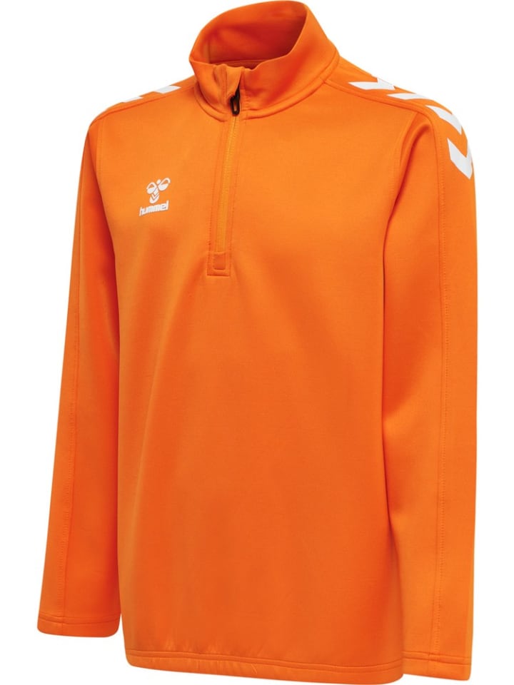 Детская толстовка оранжевого цвета Hummel
Детская толстовка оранжевого цвета Hummel