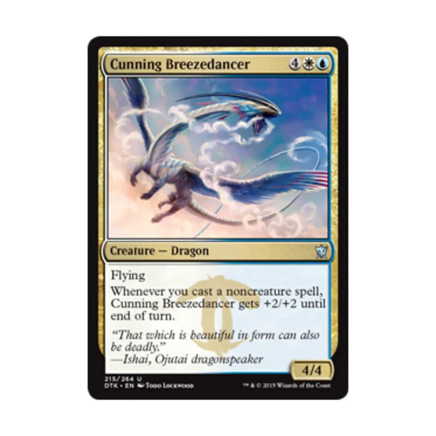 CCG Коварный Танцор Ветра (U), MTG - Dragons of Tarkir
CCG Коварный Танцор Ветра (U), MTG - Dragons of Tarkir