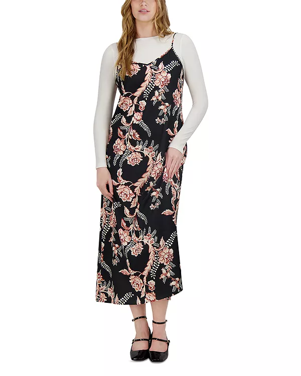 Атласное платье-комбинация А-силуэта Point, черный
Атласное платье-комбинация А-силуэта Point, черный