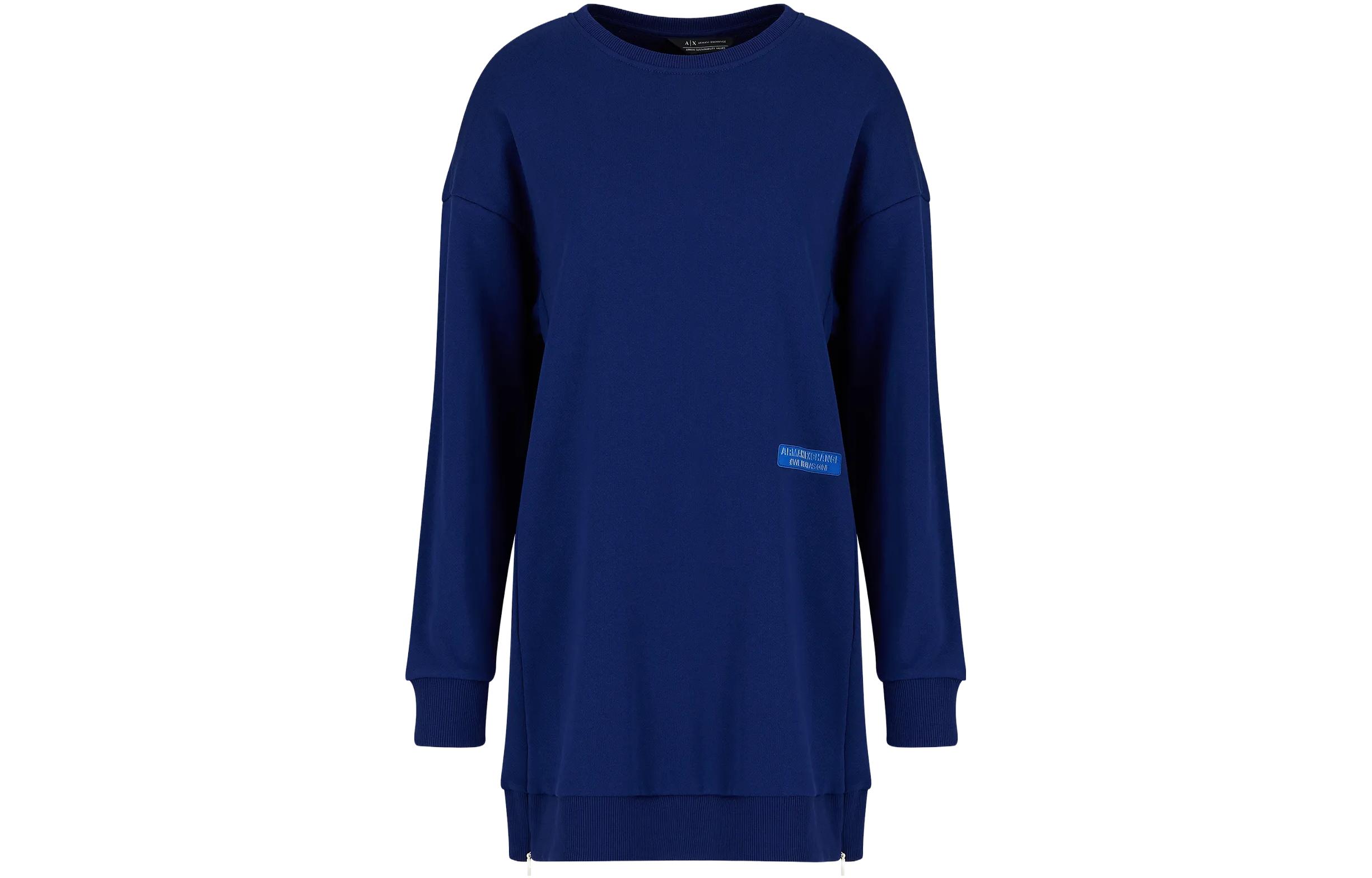 EMPORIO ARMANI Женское платье с длинными рукавами синего цвета
EMPORIO ARMANI Женское платье с длинными рукавами синего цвета