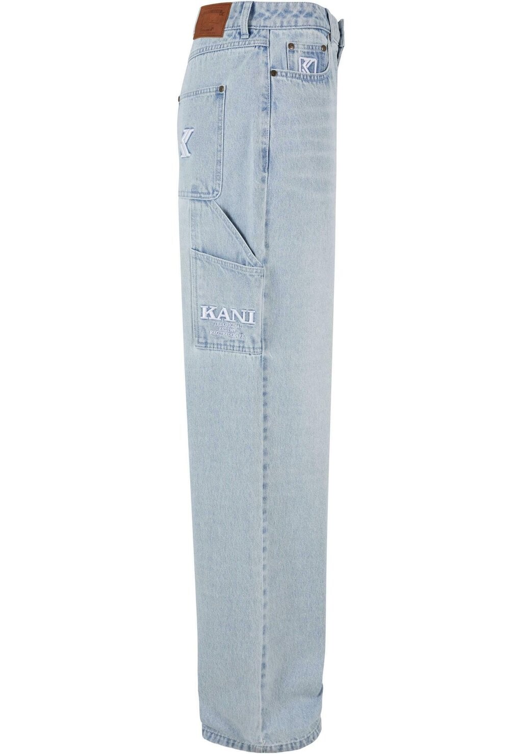 Джинсы свободного кроя Baggy Workwear Karl Kani, светло-голубые
Джинсы свободного кроя Baggy Workwear Karl Kani, светло-голубые