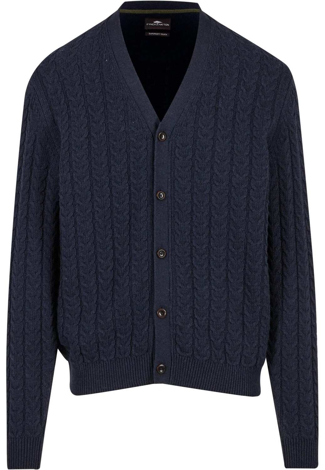 FYNCH-HATTON Вязаный кардиган в цвете navy
FYNCH-HATTON Вязаный кардиган в цвете navy