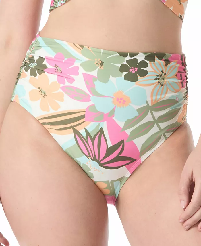 Женские плавки с высокой талией и принтом Coco Reef, мультиколор
Женские плавки с высокой талией и принтом Coco Reef, мультиколор