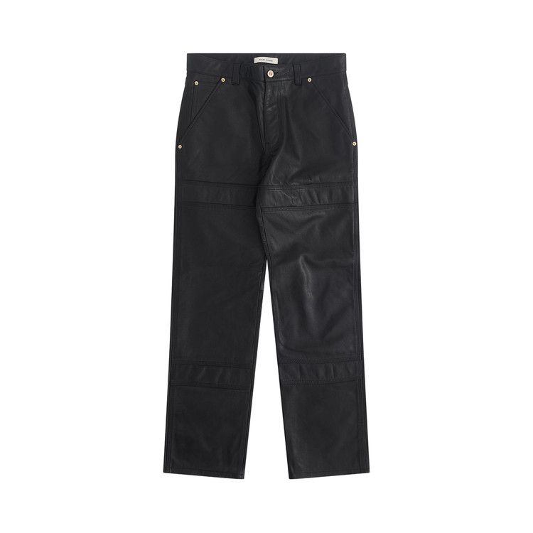 Брюки Wales Bonner Nomad Leather Trouser 'Black'
Брюки Wales Bonner Nomad Leather Trouser 'Black'