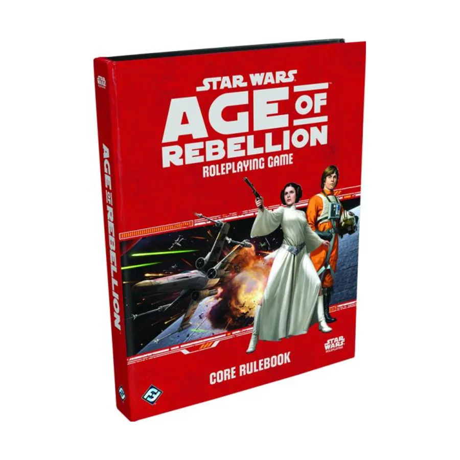 Age of Rebellion Roleplaying Game - Core Rulebook (1st Printing), Star Wars RPG - Age of Rebellion (Fantasy Flight Games), твердый переплет
Age of Rebellion Roleplaying Game - Core Rulebook (1st Printing), Star Wars RPG - Age of Rebellion (Fantasy Flight Games), твердый переплет