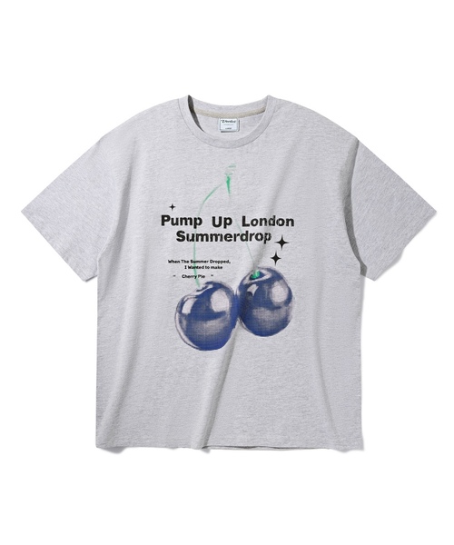 Футболка с коротким рукавом, принт «Синяя вишня» Verdnt, серая
Футболка с коротким рукавом, принт «Синяя вишня» Verdnt, серая