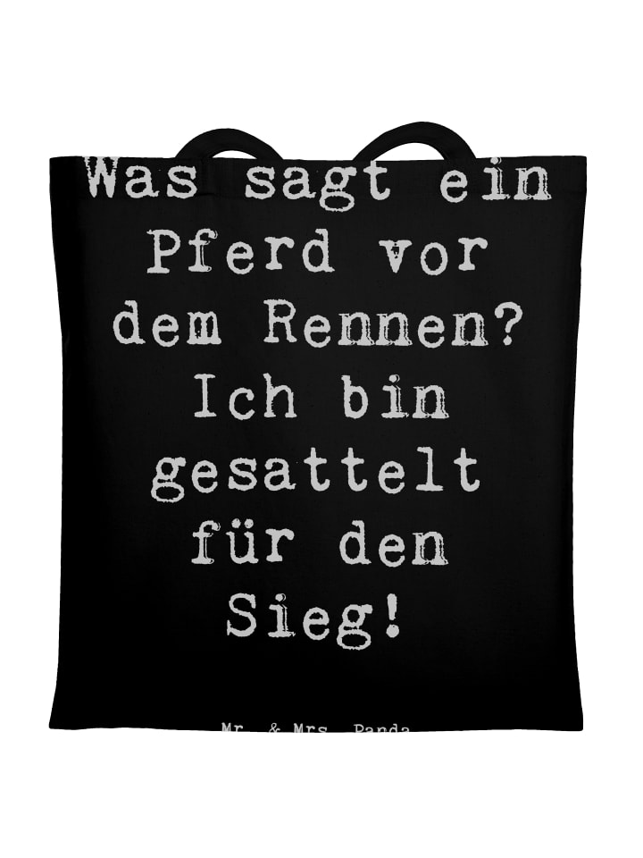 Сумка Mr. & Mrs. Panda Tragetasche Pferderennen Erfolg mit Spruch, черный
Сумка Mr. & Mrs. Panda Tragetasche Pferderennen Erfolg mit Spruch, черный