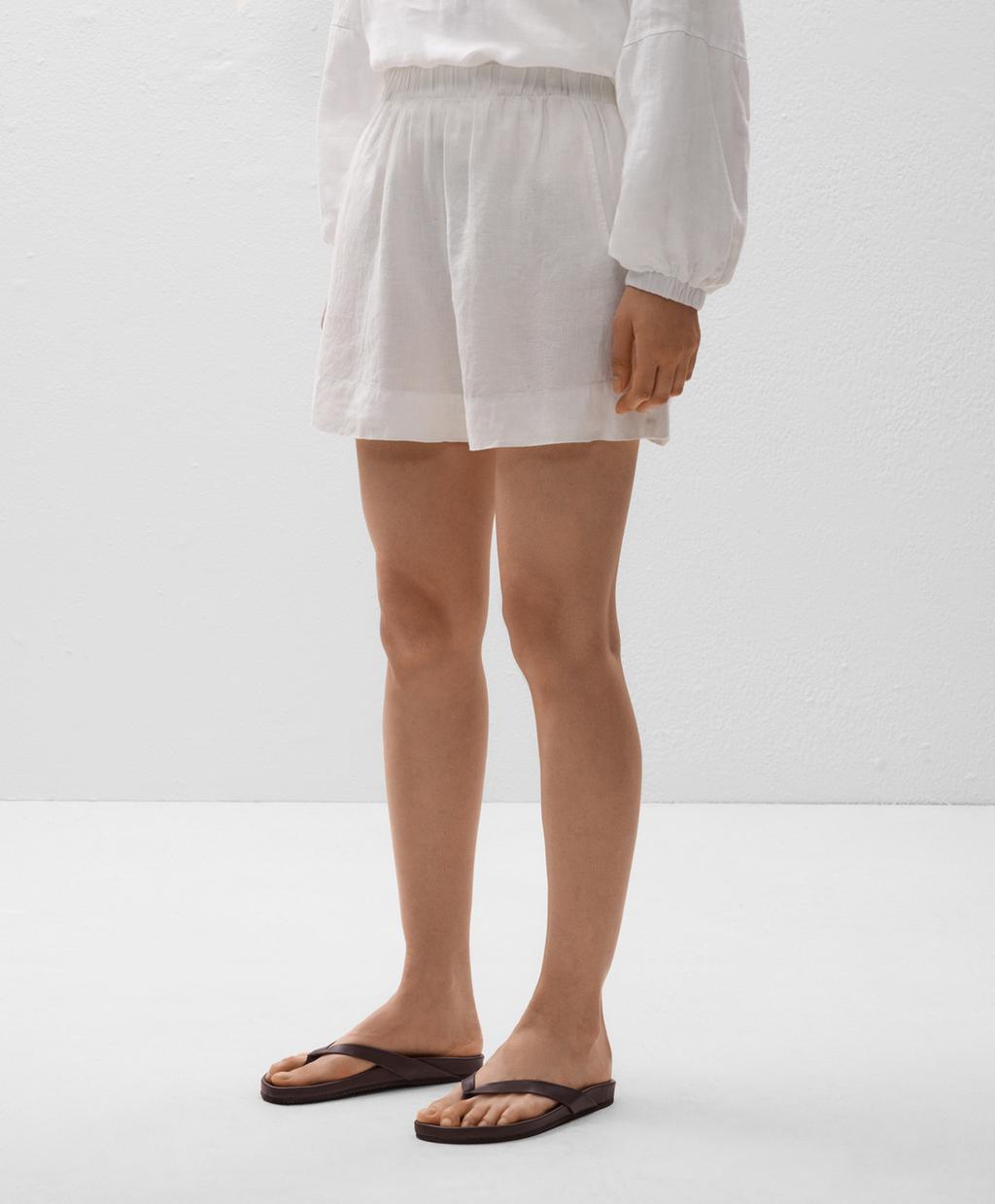 Шорты-бермуды из 100% льна Oysho, белый
Шорты-бермуды из 100% льна Oysho, белый