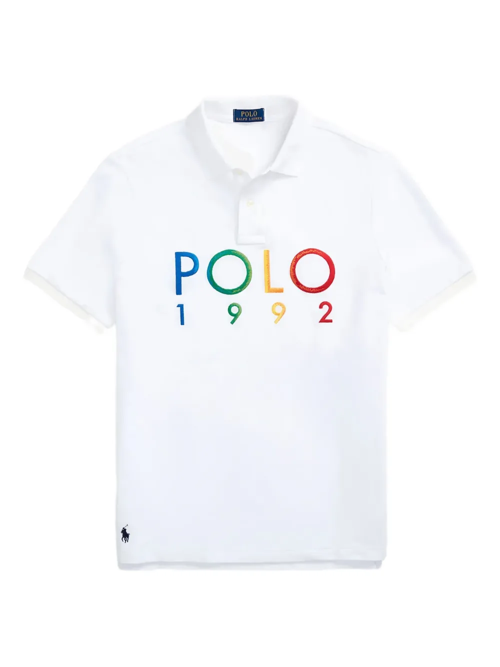 Поло с короткими рукавами и вышитым логотипом Polo Ralph Lauren, белый
Поло с короткими рукавами и вышитым логотипом Polo Ralph Lauren, белый