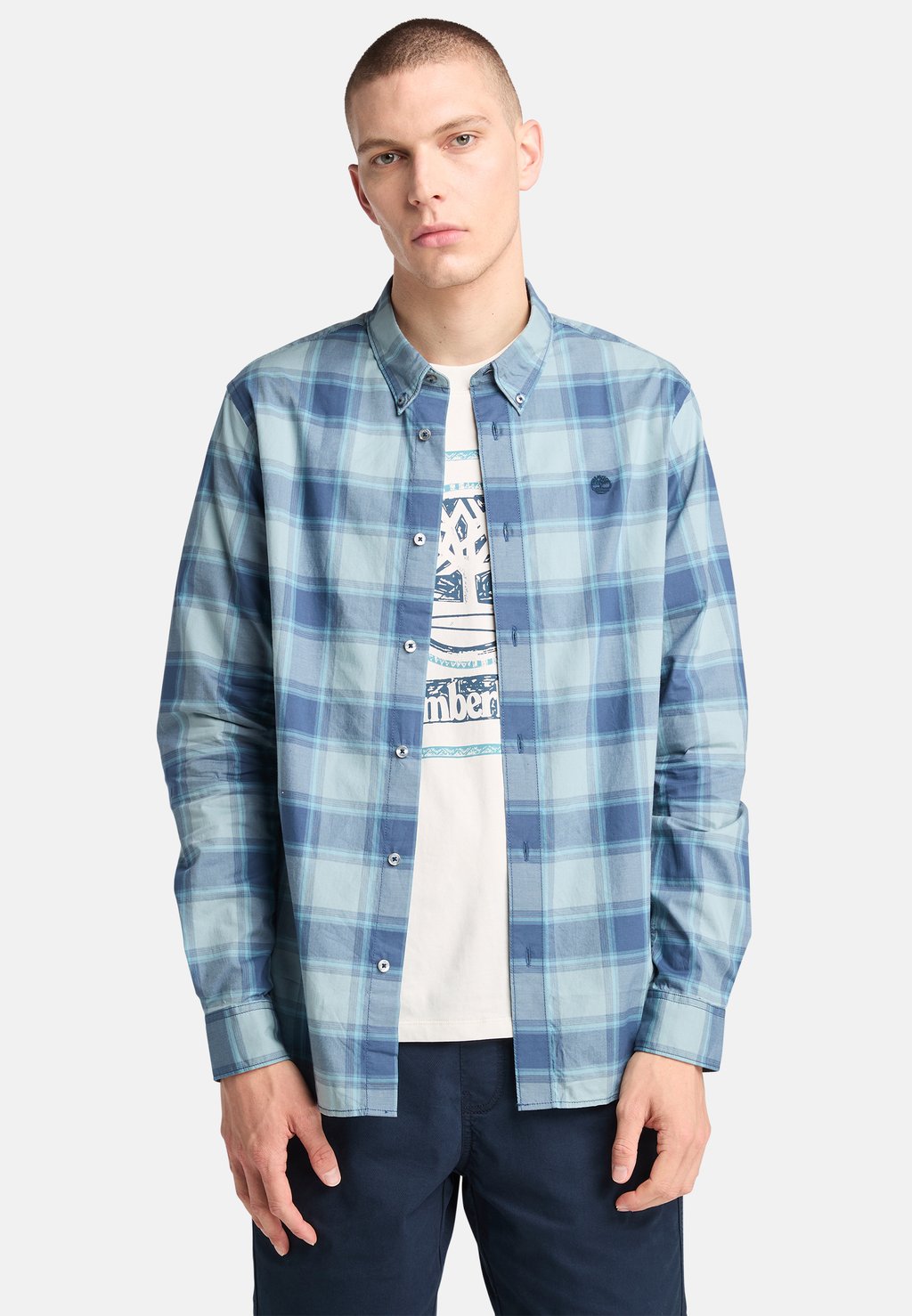 Рубашка Timberland, синий
Рубашка Timberland, синий