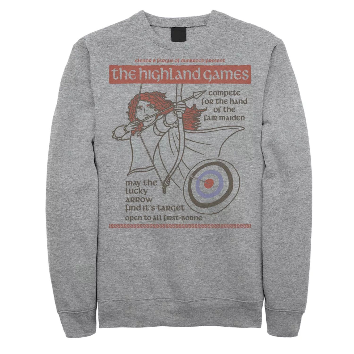 Мужской свитшот Disney Brave Merida The Highland Games Licensed Character 
Мужской свитшот Disney Brave Merida The Highland Games Licensed Character