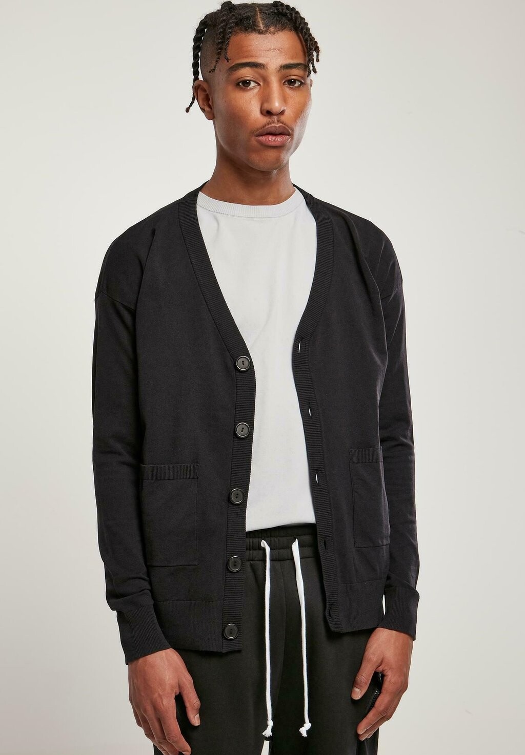 Кардиган FINE Urban Classics, черный
Кардиган FINE Urban Classics, черный