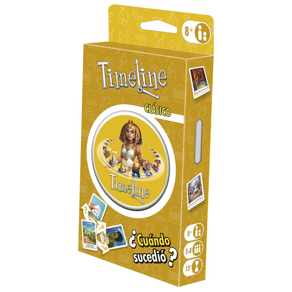 Настольная игра Zygomatic Timeline: Clasico (Ecopac) (Spanish Edition)
Настольная игра Zygomatic Timeline: Clasico (Ecopac) (Spanish Edition)