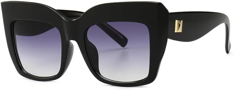 Роскошные дизайнерские солнцезащитные очки «кошачий глаз» большого размера для женщин, винтажные солнцезащитные очки с защитой от УФ-излучения UV400 SZVVBKK, Black Gray
Роскошные дизайнерские солнцезащитные очки «кошачий глаз» большого размера для женщин, винтажные солнцезащитные очки с защитой от УФ-излучения UV400 SZVVBKK, Black Gray