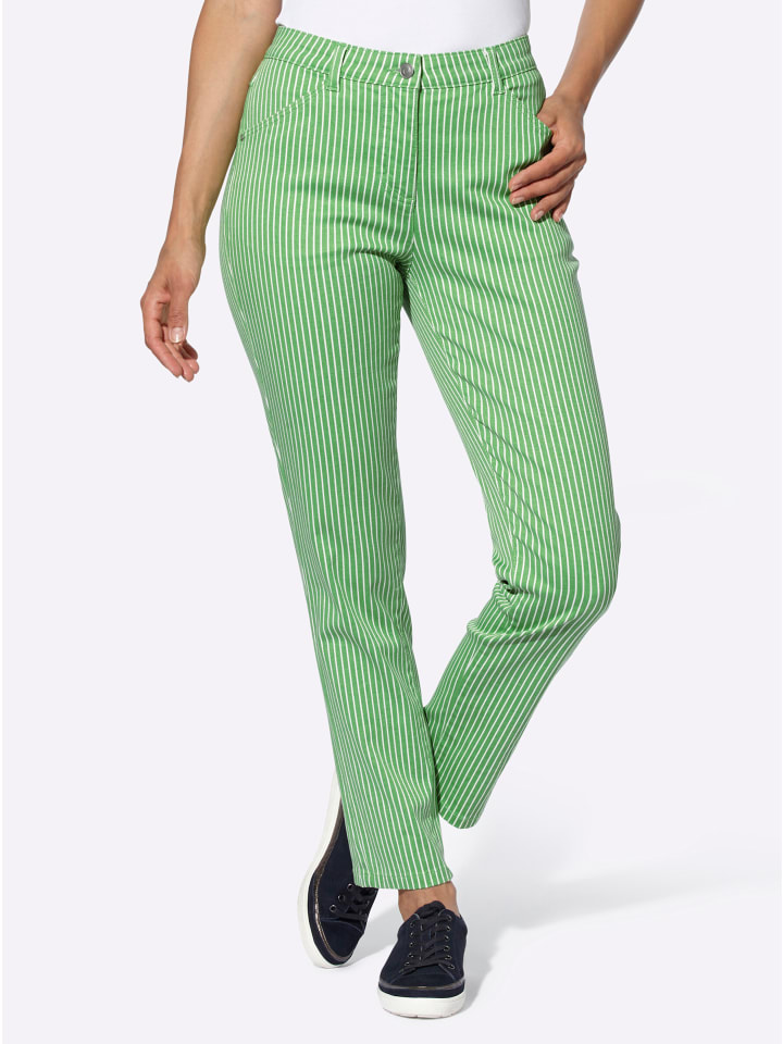 Джинсы в яблочно-белую полоску WITT WEIDEN
Джинсы в яблочно-белую полоску WITT WEIDEN