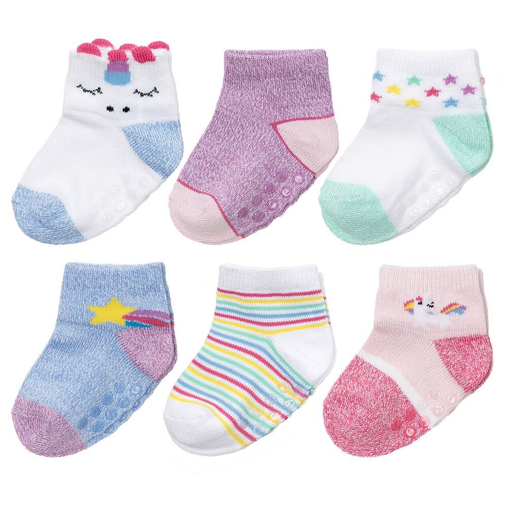 Набор из 6 укороченных и самых мягких носков с единорогом для малышей и девочек Jumping Beans, цвет Purple Uni
Набор из 6 укороченных и самых мягких носков с единорогом для малышей и девочек Jumping Beans, цвет Purple Uni