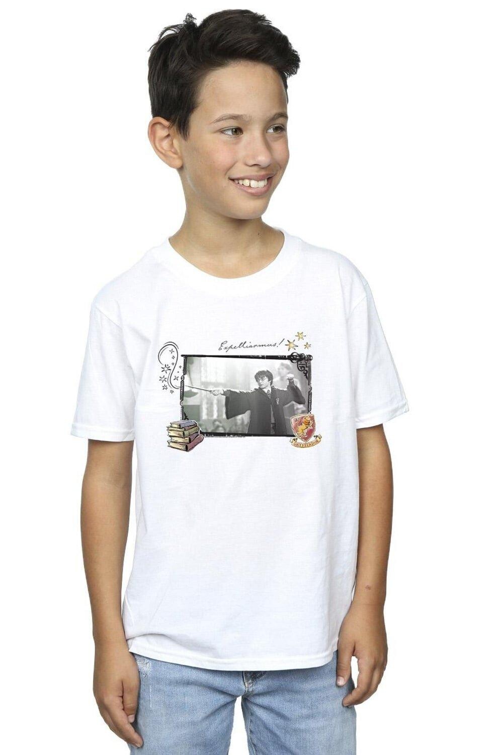 Футболка Гарри Экспеллиармуса Harry Potter, белый 
Футболка Гарри Экспеллиармуса Harry Potter, белый