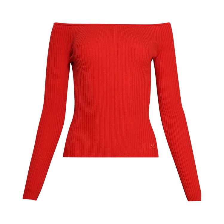 Топ Courrèges Off Shoulder Rib Knit Top, Poppy
Топ Courrèges Off Shoulder Rib Knit Top, Poppy