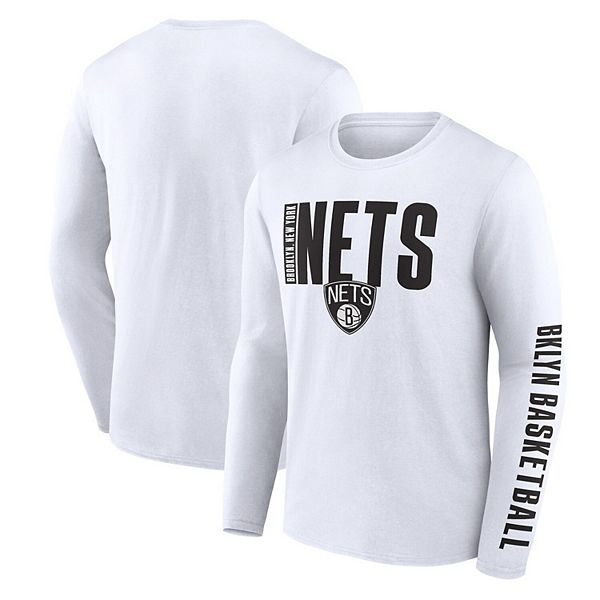 Мужская белая футболка с логотипом Brooklyn Nets Vision с длинным рукавом Unbranded
Мужская белая футболка с логотипом Brooklyn Nets Vision с длинным рукавом Unbranded
