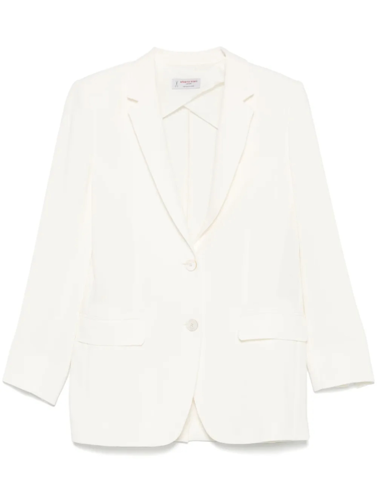 Однобортный блейзер Alberto Biani, белый
Однобортный блейзер Alberto Biani, белый