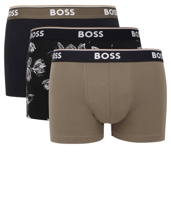 Трусы 3 шт., дизайн power Boss, серый 
Трусы 3 шт., дизайн power Boss, серый