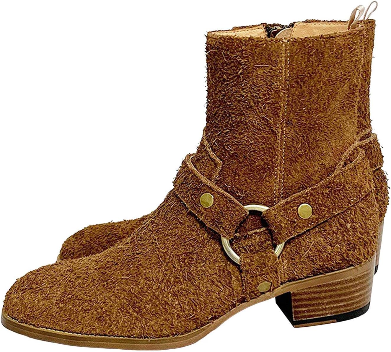 Мужские ботинки Santimon Chelsea из кожи верхнего слоя - вестерн-ковбойские ботинки до щиколотки с боковой молнией, варианты из замши и гладкой кожи для повседневной носки, мотоциклетных поездок, вечеринок и повседневного использования, оранжевы...
Мужские ботинки Santimon Chelsea из кожи верхнего слоя - вестерн-ковбойские ботинки до щиколотки с боковой молнией, варианты из замши и гладкой кожи для повседневной носки, мотоциклетных поездок, вечеринок и повседневного использования, оранжевы...