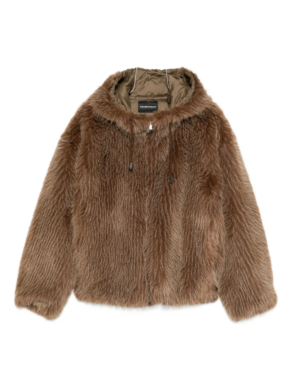 Куртка с капюшоном Emporio Armani, коричневый
Куртка с капюшоном Emporio Armani, коричневый