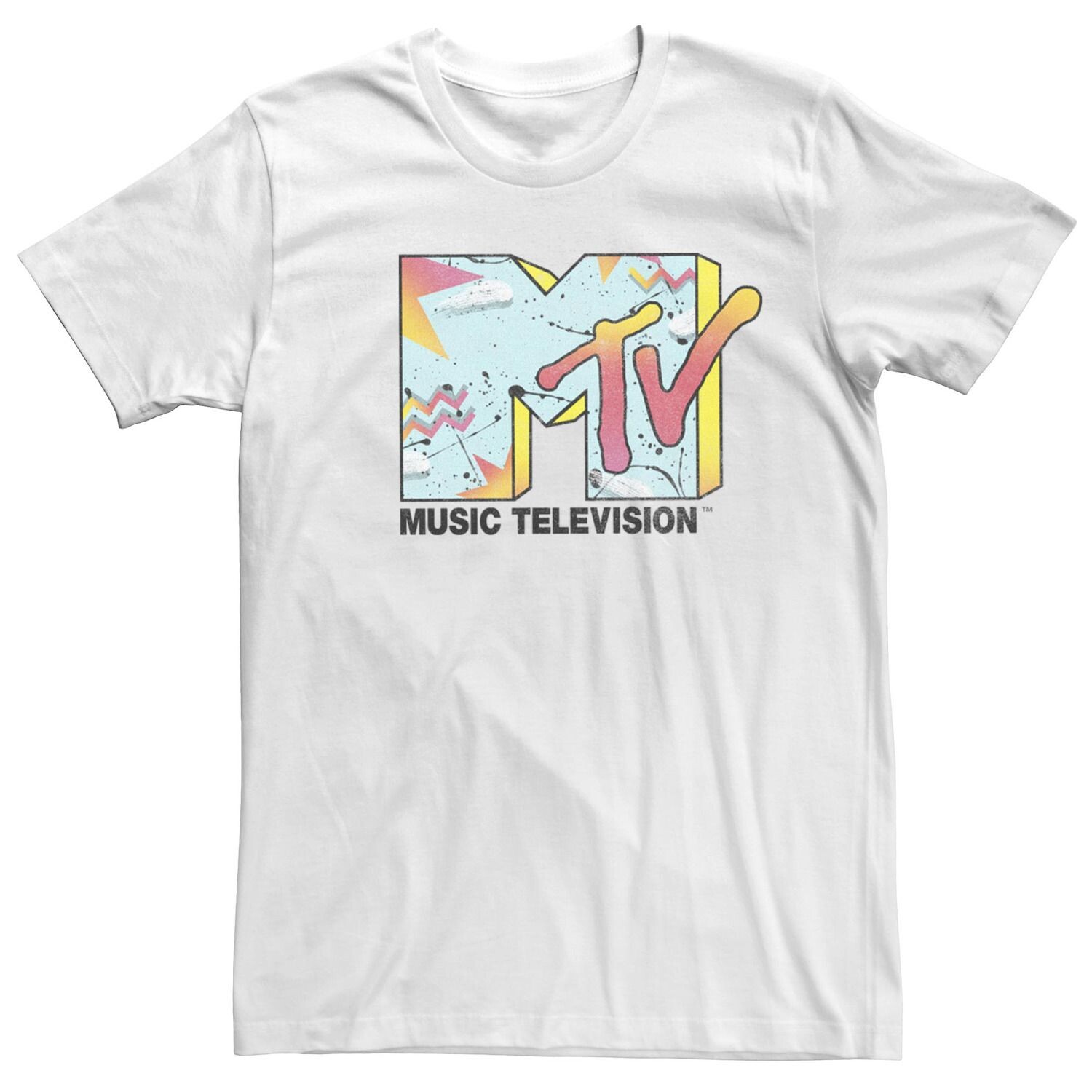 Мужская футболка с короткими рукавами и логотипом MTV Retro 80-х Licensed Character
Мужская футболка с короткими рукавами и логотипом MTV Retro 80-х Licensed Character
