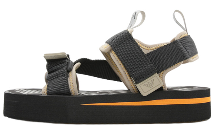 Пляжные сандалии мужские черные/серые/оранжевые Emporio Armani
Пляжные сандалии мужские черные/серые/оранжевые Emporio Armani