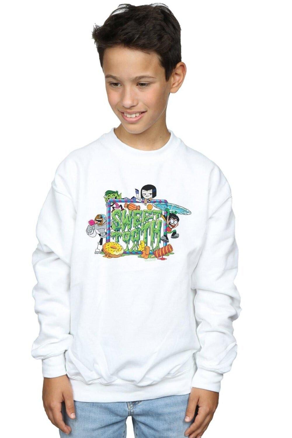 Толстовка Teen Titans Go Sweet Tooth DC Comics, белый
Толстовка Teen Titans Go Sweet Tooth DC Comics, белый