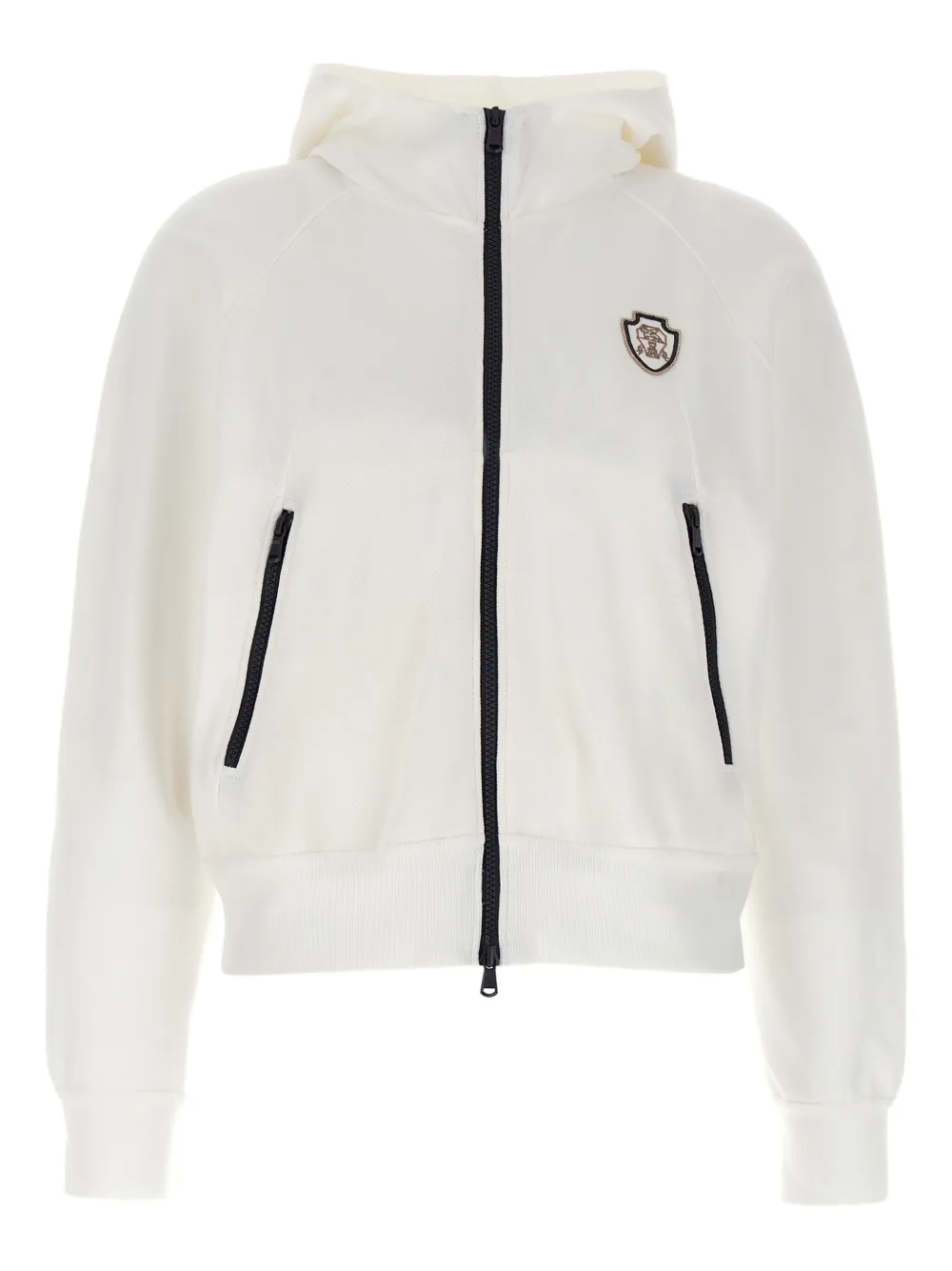 Куртка с капюшоном и накладными карманами Brunello Cucinelli, белый
Куртка с капюшоном и накладными карманами Brunello Cucinelli, белый