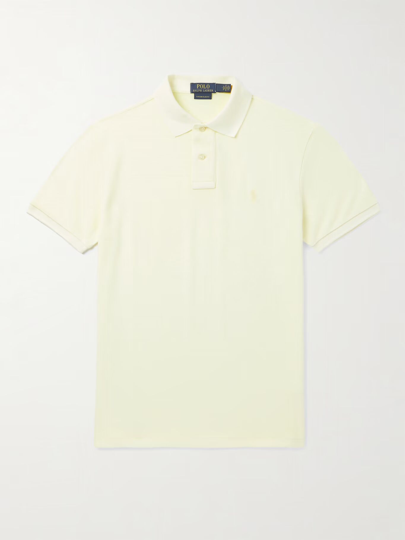 Рубашка-поло из хлопкового пике приталенного кроя с вышитым логотипом POLO RALPH LAUREN, желтый
Рубашка-поло из хлопкового пике приталенного кроя с вышитым логотипом POLO RALPH LAUREN, желтый