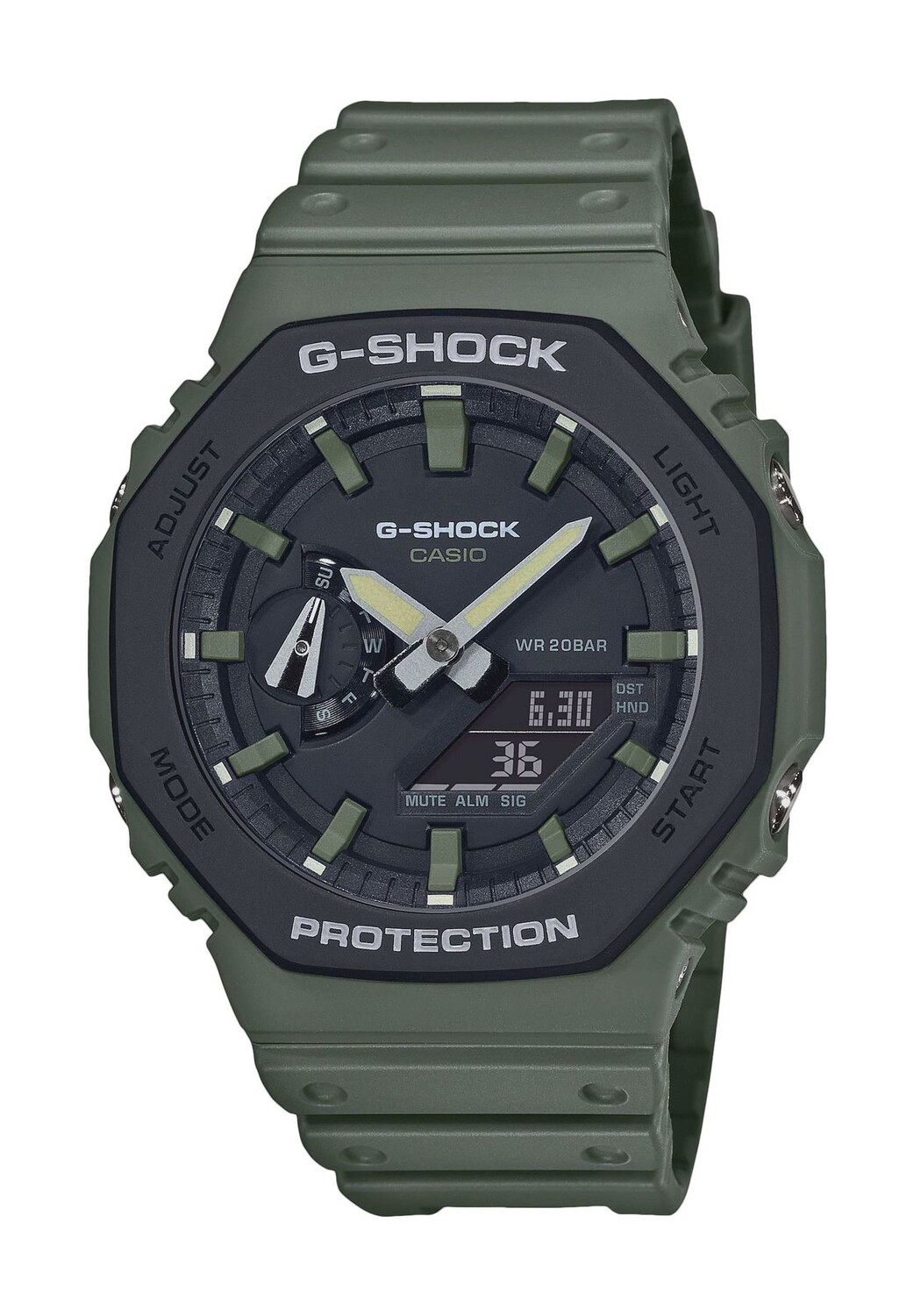 Мужские часы ГА-2110СУ-3АЕР G-SHOCK, зеленый
Мужские часы ГА-2110СУ-3АЕР G-SHOCK, зеленый