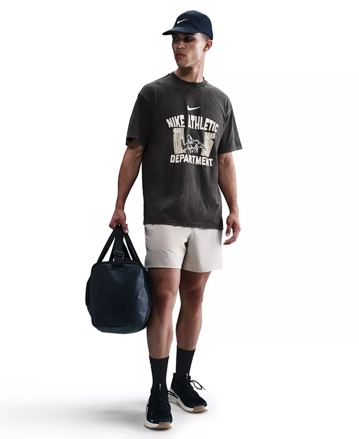 Мужская футболка с коротким рукавом свободного кроя Nike, черный
Мужская футболка с коротким рукавом свободного кроя Nike, черный