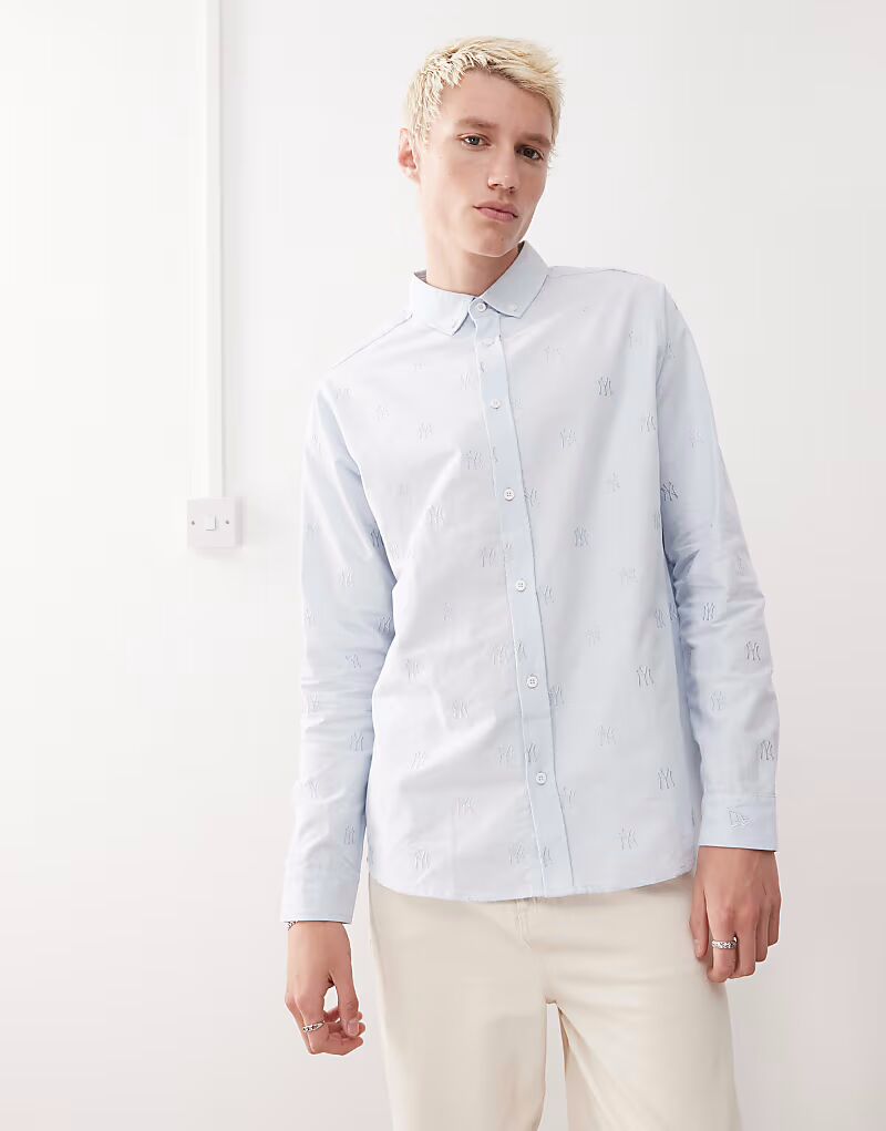 Футболка New Era NY Yankees с вышитым мини-логотипом и длинными рукавами синего цвета
Футболка New Era NY Yankees с вышитым мини-логотипом и длинными рукавами синего цвета