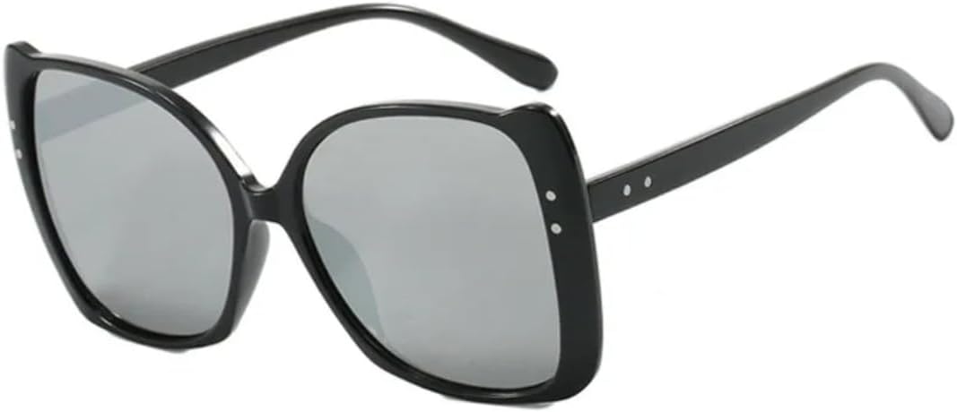 Модные женские солнцезащитные очки для путешествий в оправе, мужские солнцезащитные очки большого размера для вождения, очки с защитой от УФ-излучения UV400 VVTWSSW, Black Silver
Модные женские солнцезащитные очки для путешествий в оправе, мужские солнцезащитные очки большого размера для вождения, очки с защитой от УФ-излучения UV400 VVTWSSW, Black Silver