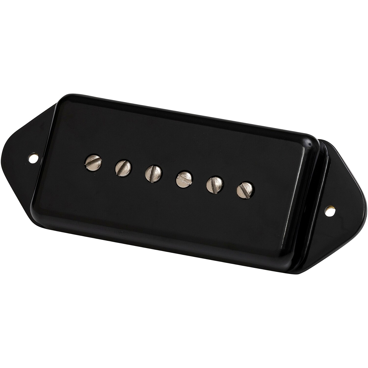 Звукосниматель Gibson P-90 DC Dogear с шумоподавлением и одной катушкой, черный
Звукосниматель Gibson P-90 DC Dogear с шумоподавлением и одной катушкой, черный