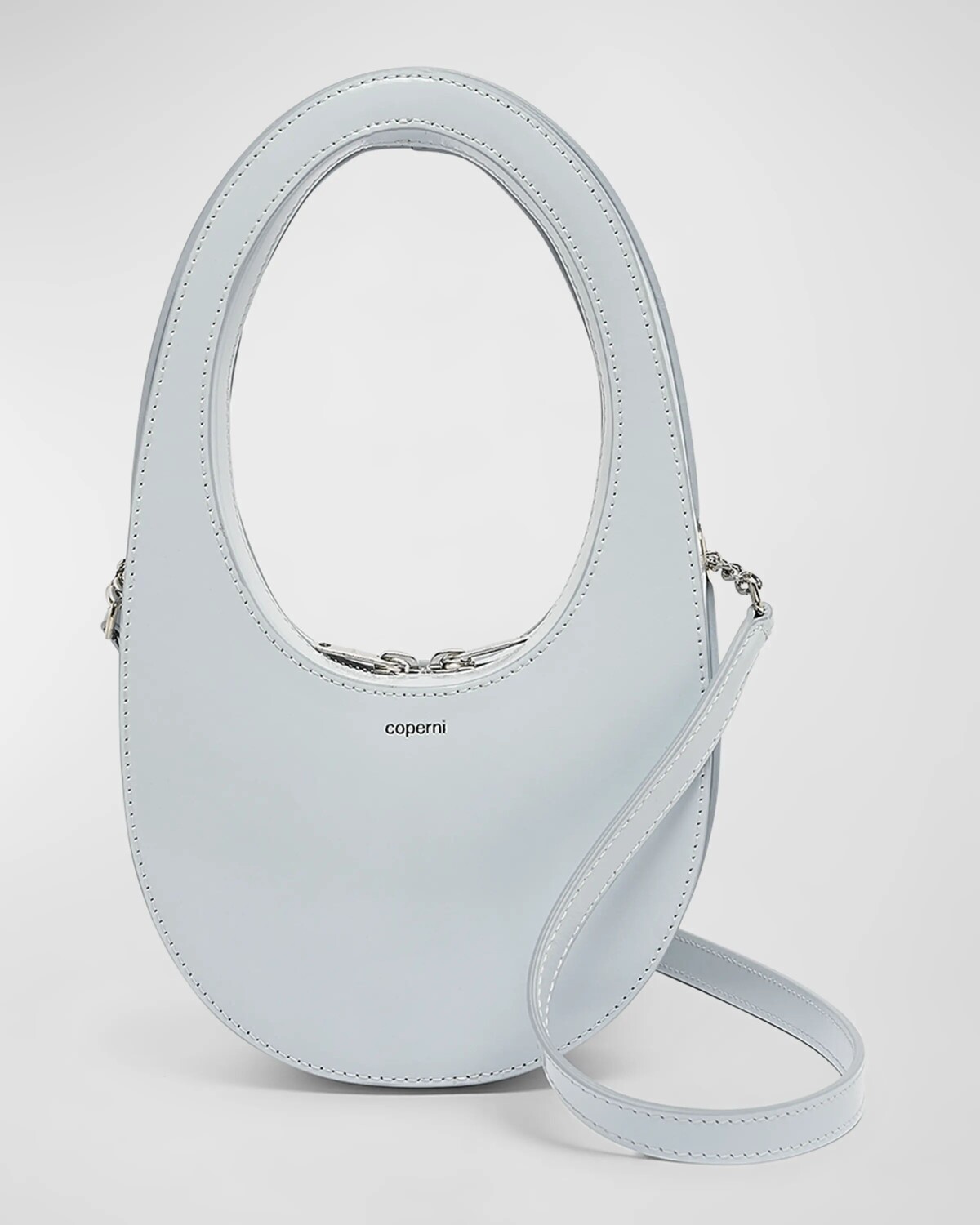 Миниатюрная кожаная сумка через плечо Swipe Coperni, цвет Black
Миниатюрная кожаная сумка через плечо Swipe Coperni, цвет Black