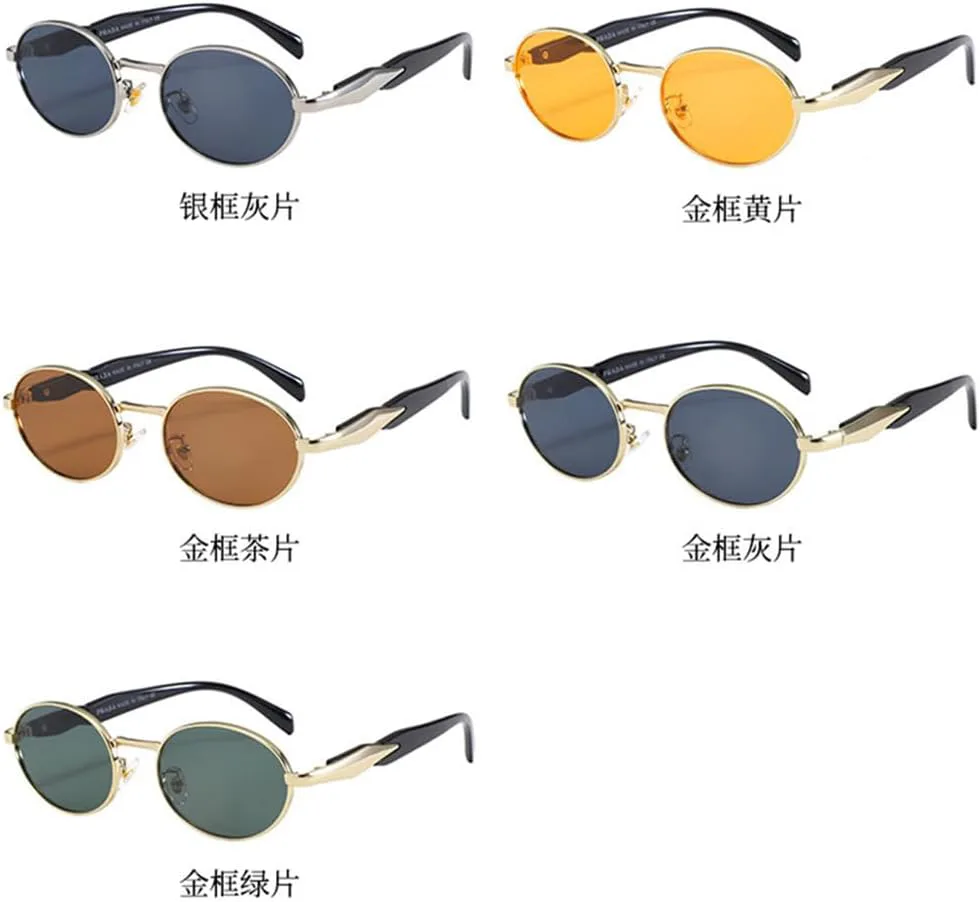 Солнцезащитные очки UV400 с металлическим овальным корпусом в стиле панк для женщин и мужчин, для бега и занятий спортом на открытом воздухе UYPTK, Gd-bk
Солнцезащитные очки UV400 с металлическим овальным корпусом в стиле панк для женщин и мужчин, для бега и занятий спортом на открытом воздухе UYPTK, Gd-bk