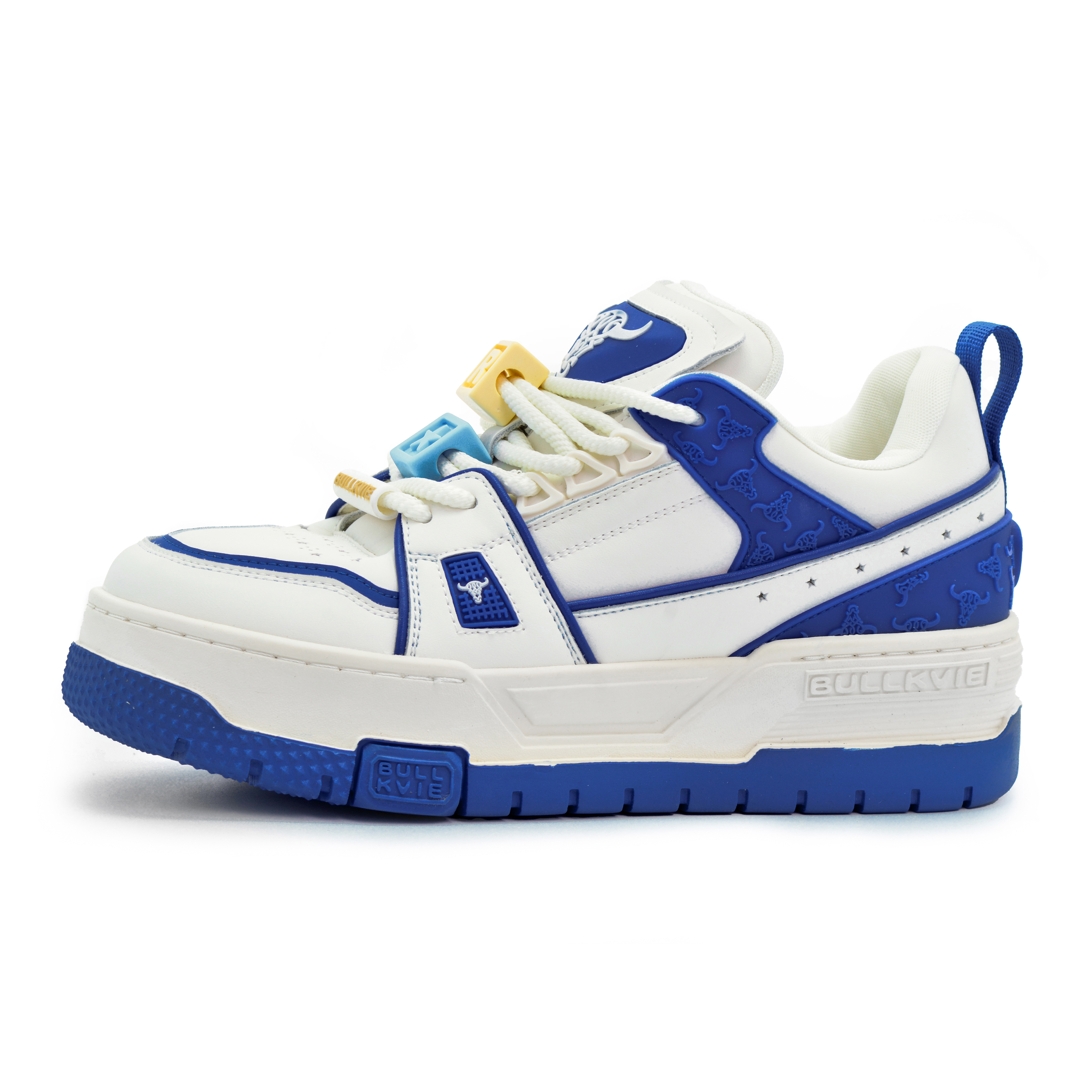 Обувь для скейтбординга мужская низкая BULLKVIE, White Blue
Обувь для скейтбординга мужская низкая BULLKVIE, White Blue